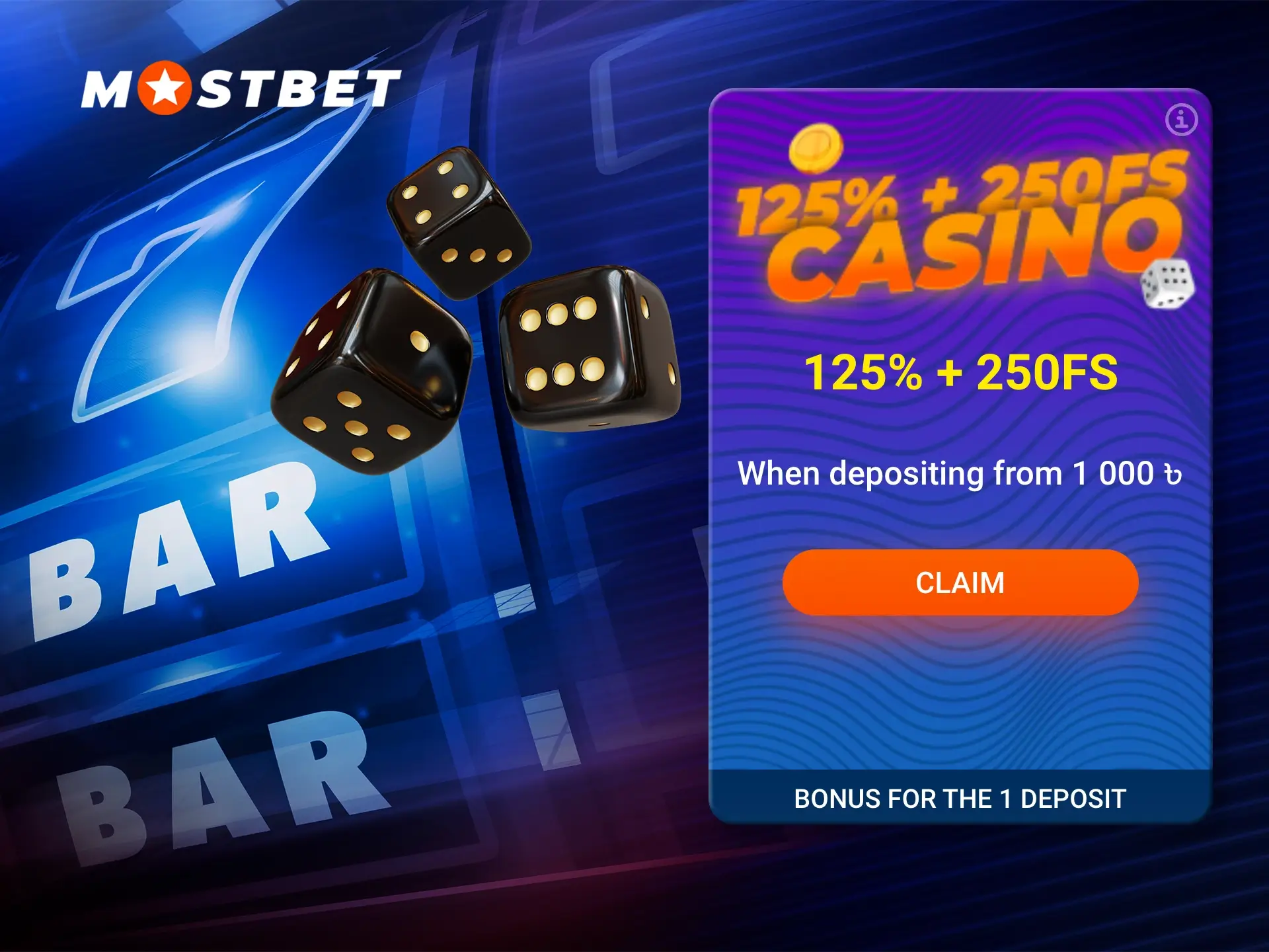 Mostbet casino no deposit bonus